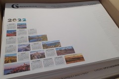 Calendrier sous main